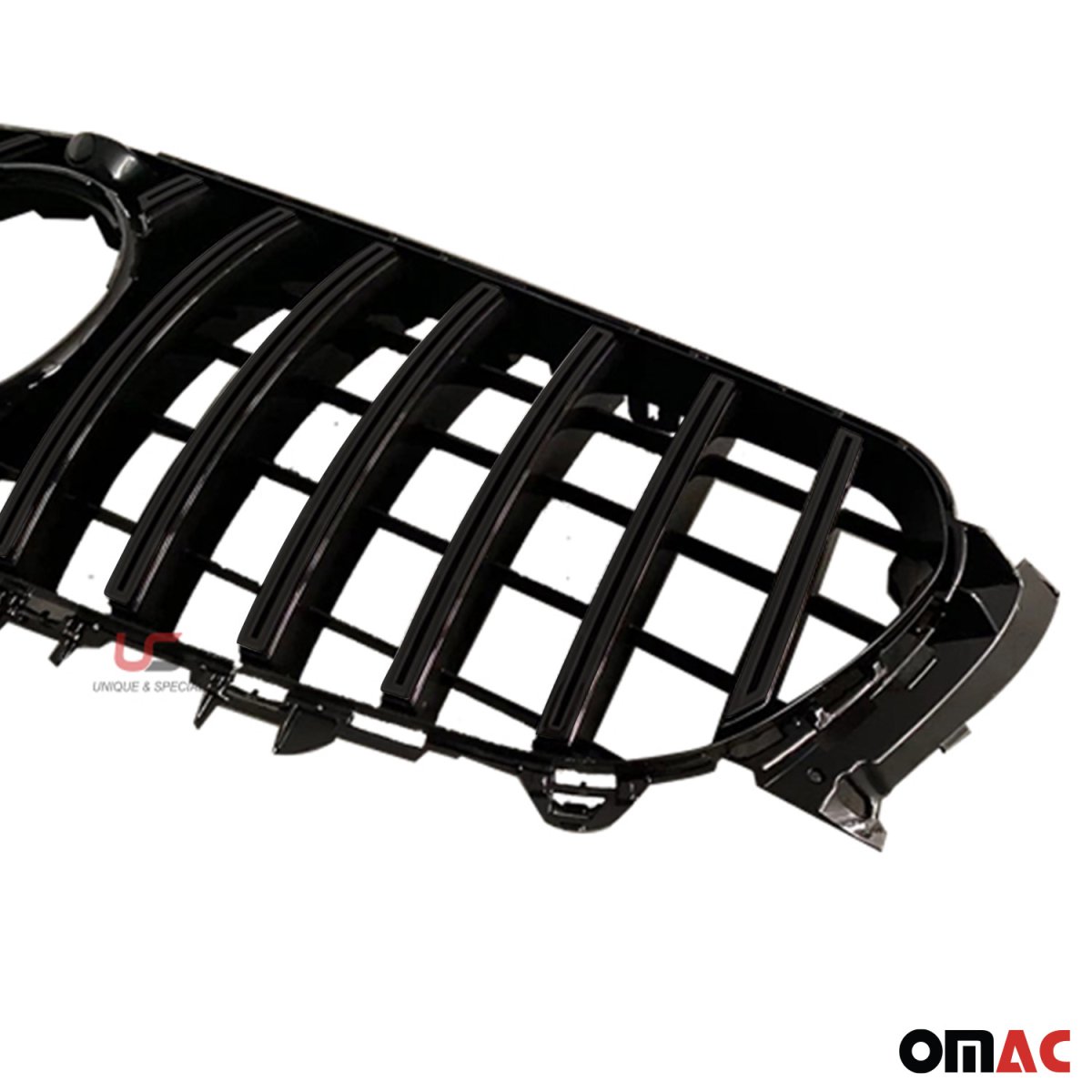 Mercedes-Benz W213 Grill - Omac - GT - Black - '18-'20